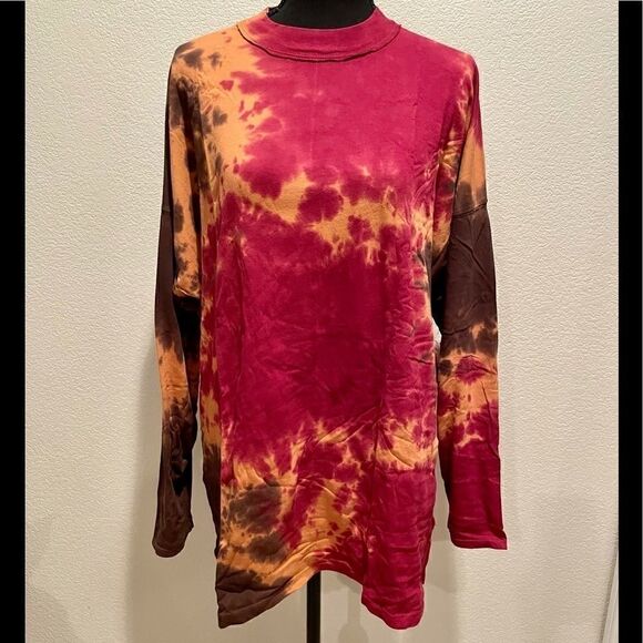 NWT Free People Be Free Tye-Dye Tee - Picture 3 of 6